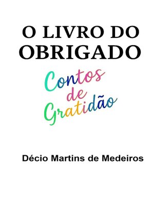 cover image of O Livro do Obrigado